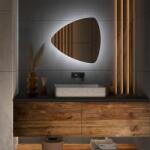 Daramio Atipikus tükör LED világítással G12 49x45 cm