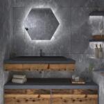 Daramio Atipikus tükör LED világítással G10 69x60 cm