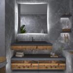 Daramio Tükör LED világítással F5 50x80 cm