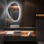 Daramio Atipikus tükör LED világítással G7 39x60 cm