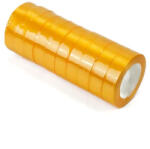  Napsárga szatén szalag 2cm 10 tekercs - OKOSÁR! - csinaldmagadshop