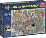 Jumbo - Puzzle Jan Van Haasteren: Ludo Battle - 2 000 piese Puzzle