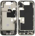 Apple iPhone 16 Pro - Ramă mijlocie + Butoane de pornire + Volum (Natural Titanium), Natural Titanium