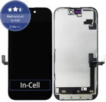 Apple Ecran In-Cell FHD pentru iPhone 16, Sticlă tactilă cu ramă, FixPremium