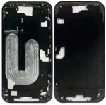 Apple iPhone 16 - Ramă mijlocie + Butoane de pornire + Volum (Black), Black