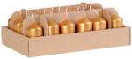  Henger 24 Db 38X70 Metal Arany Gyertya