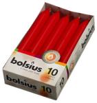 Bolsius Házi 10 Db 20X170 Piros Gyertya Ral