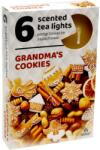  Teamécses 6 Db Grandmas Cookies Illatgyertyák