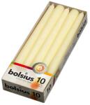 Bolsius Kúpos 10 Db 24X245 Elefántcsont Gyertya Ral