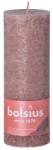 Bolsius Rustic Shine Henger 68X190Mm Rustic Taupe, Barna Gyertya