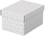 ESSELTE Tárolódoboz, S méret, ESSELTE Home , fehér (628280) - tabexpress