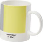 Copenhagen Design Cană Pantone 385 ml gri-galben (101032021)