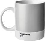 Copenhagen Design Cană Pantone 385 ml argintie (101030877)