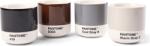 Copenhagen Design Căni Pantone 100 ml culorile pământului 4 buc (101010001)