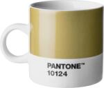 Copenhagen Design Cană pentru espresso Pantone 120 ml aurie (101040124)