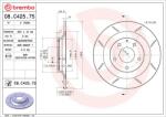 BREMBO Disc frana BREMBO XTRA LINE - Max 08. C425.75 (08.C425.75)