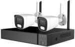 Secutek SLG-LW2MC82B1 WiFi kamerakészlet - 2x2MP kamera, NVR