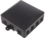 Pawbol kötődoboz falon kívüli 90x90x40 mm fekete IP54 A. 0064C (A.0064C)