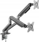 Gembird 2 x Monitor tartó Gembird 17-32 hüvelykes szürke (MA-DA2-05)