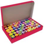 KRUZZEL 22388 Gyerek önfestő bélyegzőkészlet, 60 db (00022388)