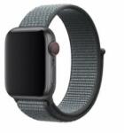 DEVIA Deluxe Sport3 Apple Watch Series 10 46mm nagy textil pótszíj sötétszürke (DEC44S3318SG)