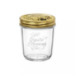 Quattro Stagioni befőttes üveg - fagyasztható - 320 ml, csavaros tetővel