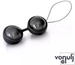 LELO gésagolyó Luna Beads Noir - fekete színű, 2 azonos méretű, vízálló