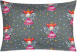 BellaTEX 45/089 Viola párnahuzat, 40×60 cm, tündérek szürke alapon (12410)