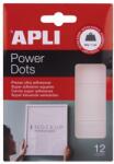 APLI Ragasztó négyzetek extra erős 12 db/csomag kétoldalas (18779)