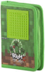 PIXIE CREW Penar școlar Pixie Crew - Minecraft, cu 1 fermoar (PXA-04-35) Penar