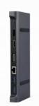 Gembird A-CM-COMBO9-02 adapter Usb Type-C 9in1 Hub3.0 Hdmi DisplayPort (A-CM-COMBO9-02)