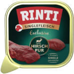 RINTI 10x150g RINTI Singlefleisch Exclusive nedves kutyatáp - Szarvas