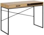 Actona Íróasztal SARON tölgy/fekete 0000105304 (AO0064)