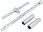 Laser Tools LAS-8314 3/8"-os 12-lapú vékony falú gyertyakulcs készlet, 14 / 16 mm (LAS-8314)