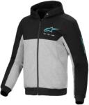 Alpinestars Chrome V2 Sport motoros pulóver szürke-fekete-kék