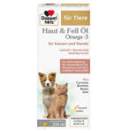 Doppelherz Supliment pentru piele si blana, caini si pisici, Doppelherz Pets, Ulei Omega-3, 250 ml