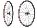 Fulcrum Rapid Red 3 gravel kerékszett, tárcsafékes (Centerlock), átütőtengelyes (12x100-12x142 mm), Shimano HG 11, TL-Ready, fekete, 1740g