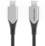 Vention Szellőztetés TAAHF USB-C - USB-C 60 W 1 m-es USB-kábel (szürke)