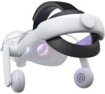 KIWI design Komfort audio fejszíj Kiwi Design QA01 Meta Quest 2-hez fehér (QA01/White/HJT-416)