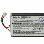 utángyártott Játékkonzol - Sony LIP1708 for Sony - 1600mAh, 3.7V - Utánygyártott akku (889001156)