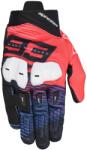 Alpinestars Mănuși moto Alpinestars SP X 1 MM93, colecție fluo, roșu-albastru-negru-alb (AIM120-846)
