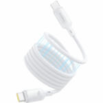 Baseus PicoGo USB-C to USB-C adatkábel, töltőkábel, fehér (240W, 1m, P10376800211-00)