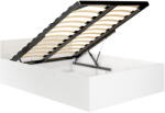 AKORD Furniture Factory Gázrugós Ágyrácsalap Fém-Fa 140x200 cm Fekete