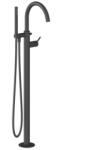 RAVAK Espirit padlón álló kádcsaptelep szettel ES 080.20BLM. RB07G, Black Matt X070501 (X070501) - ravakdepo