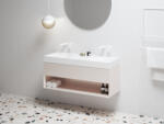 RAVAK SD Lite 120 fürdőszobai szekrény mosdó alá Alabaster Pink X000001872 (X000001872) - ravakdepo
