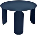 Fermob Sötétkék fém kerti dohányzóasztal Fermob Bebop 60 cm (FB-5613-92)