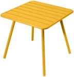 Fermob Sárga fém asztal Fermob Luxembourg 80 x 80 cm (FB-4135-C6)