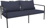 HOUE Sötétkék kárpitozott kerti kanapé HOUE Avon 159 cm II (14207-5312)