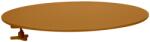 Fermob Barna kiegészítő oldalasztal Fermob Bellevie 36 cm (FB-8409-D2)