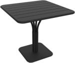 Fermob Antracit fém asztal Fermob Luxembourg talapzat 80 x 80 cm (FB-4134-47)